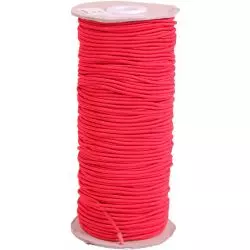 Red 3mm round cord elastic