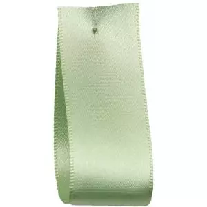 Shindo Double Satin Ribbon Colour Mint (Col 013) - 3mm - 50mm widths