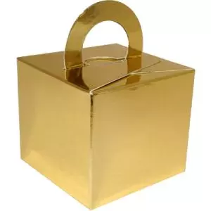 Wedding Favour Box In Gold x 10