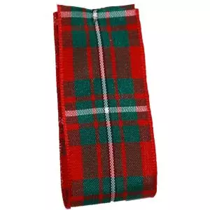McGregor Tartan Ribbon - available in varying widths from 7mm to 70mm