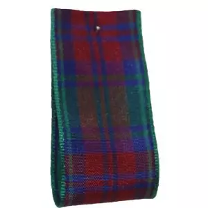 Lindsay Tartan Ribbon By Berisfords Ribbons - available in varying widths from 7mm to 40mm