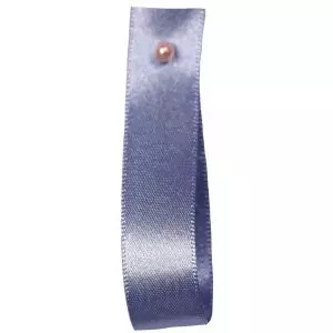 Double Satin Ribbon By Berisfords Ribbons: Dusky Blue (Col 61) - 3mm - 50mm widths