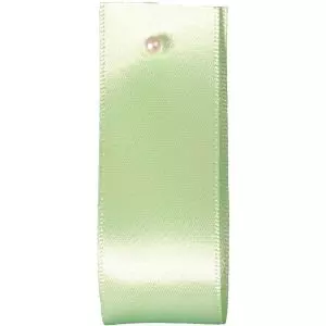 Double Satin Ribbon By Berisfords Ribbons: Mint (Col 56) - 3mm - 50mm widths