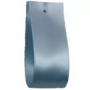 Shindo Double Satin Ribbon Light Blue (Col:006) - 3mm - 50mm widths