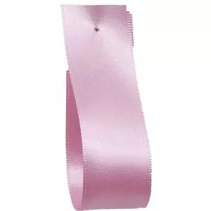 Shindo Double Satin Ribbon Mid Pink (Col:167) - 3mm - 38mm widths