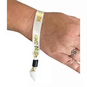 Ribbon Wristbands 15mm x 350mm - Printed Or Plain