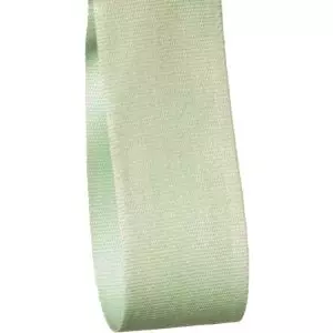 25mm x 15m Cotton Ribbon In Mint