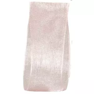 pale pink sheer ribbon in 25mm width
