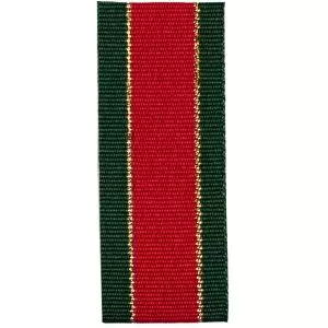 25mm Retro Stripe Christmas Ribbon By Berisfords Ribbons