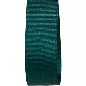 Bottle Green Grosgrain Ribbon By Shindo Ribbons