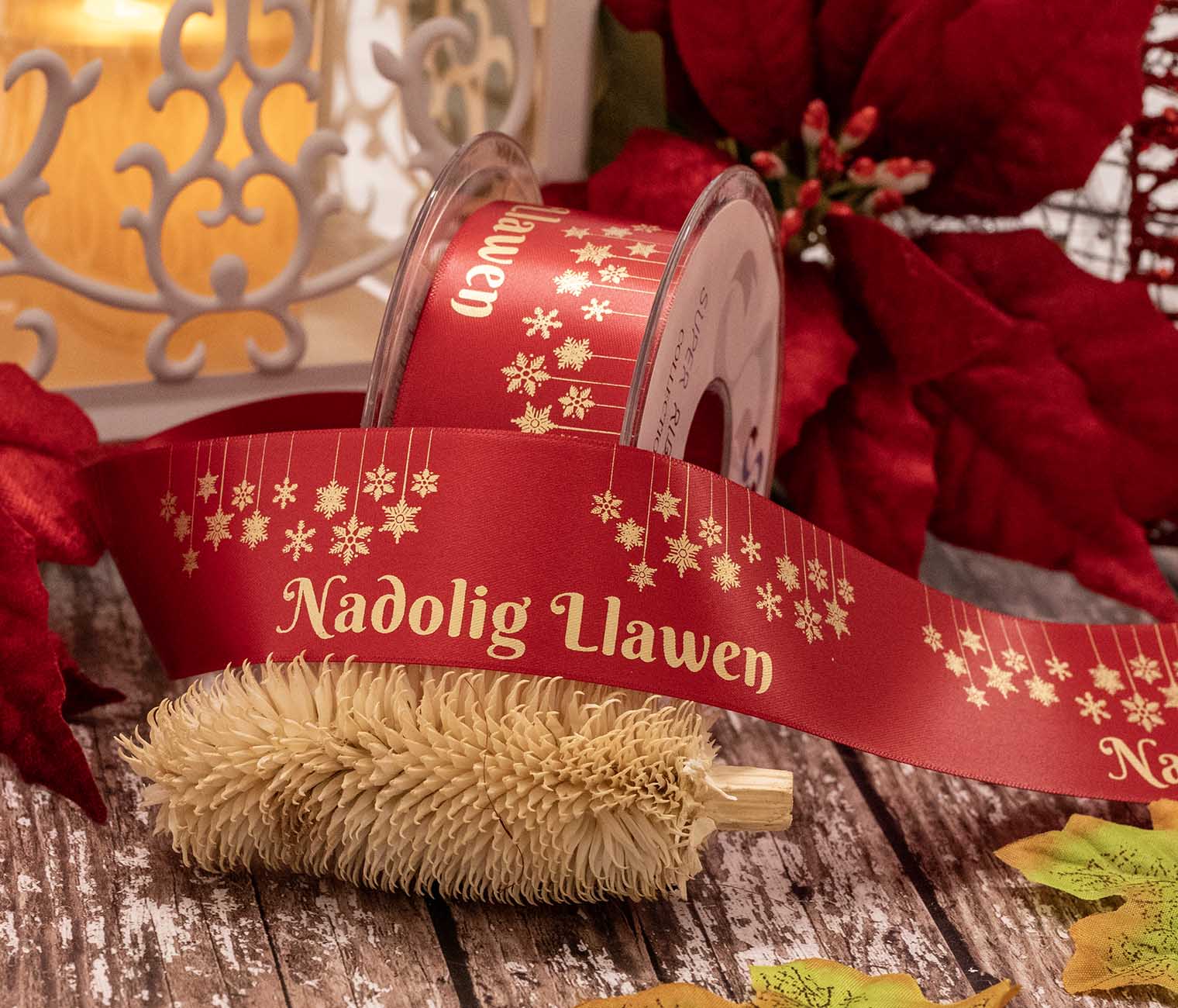 Nadolig Llawen - Welsh Christmas Ribbon