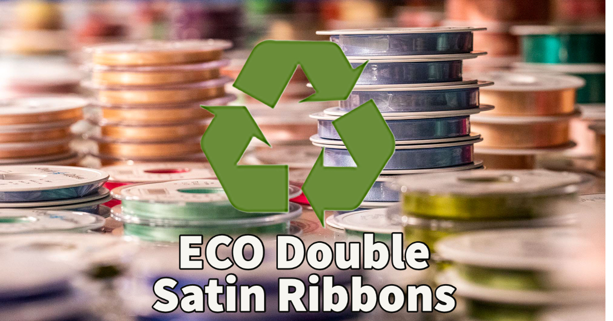 Eco Double Satin Ribbons