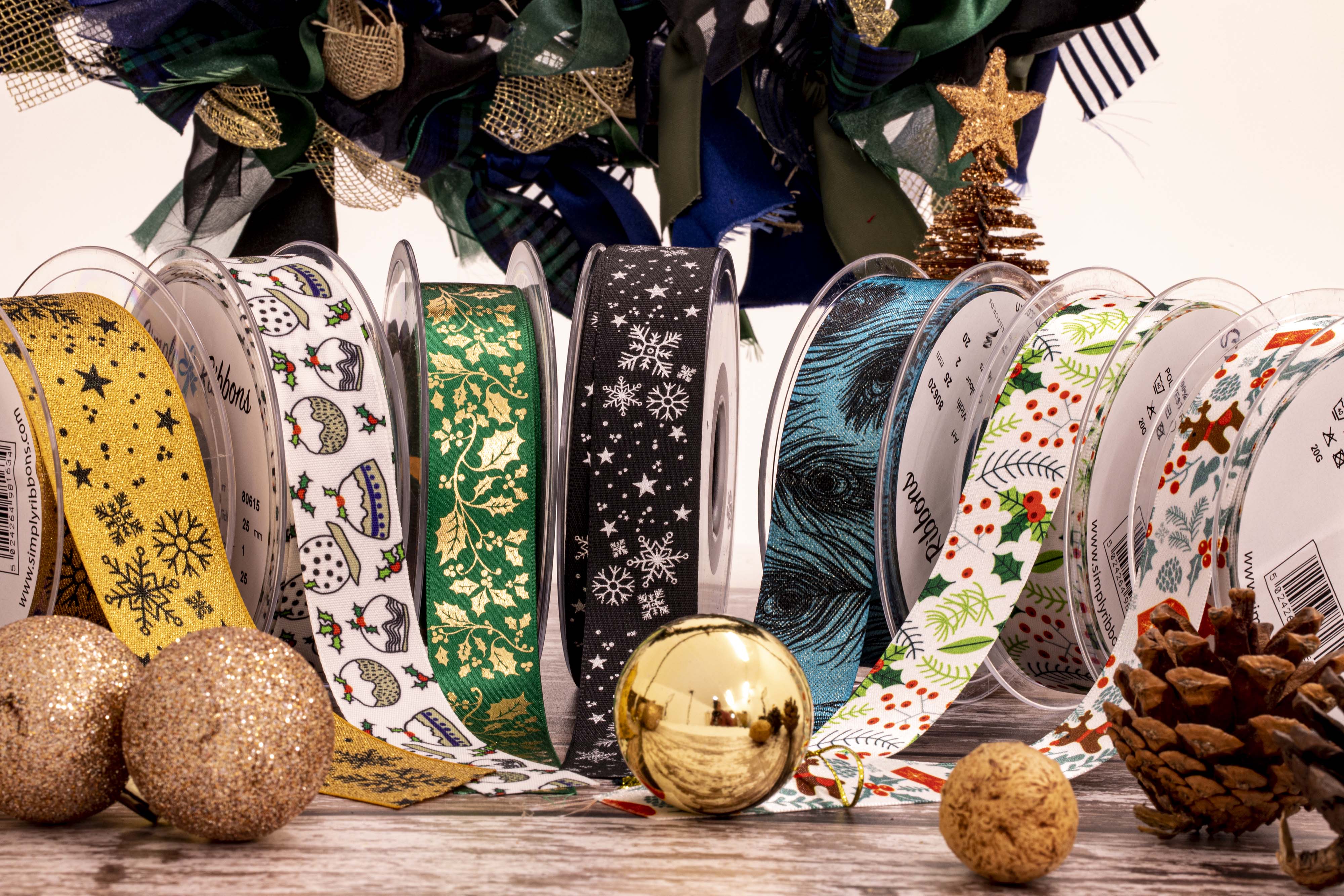 Exclusive Christmas Ribbons For Simply Ribbons