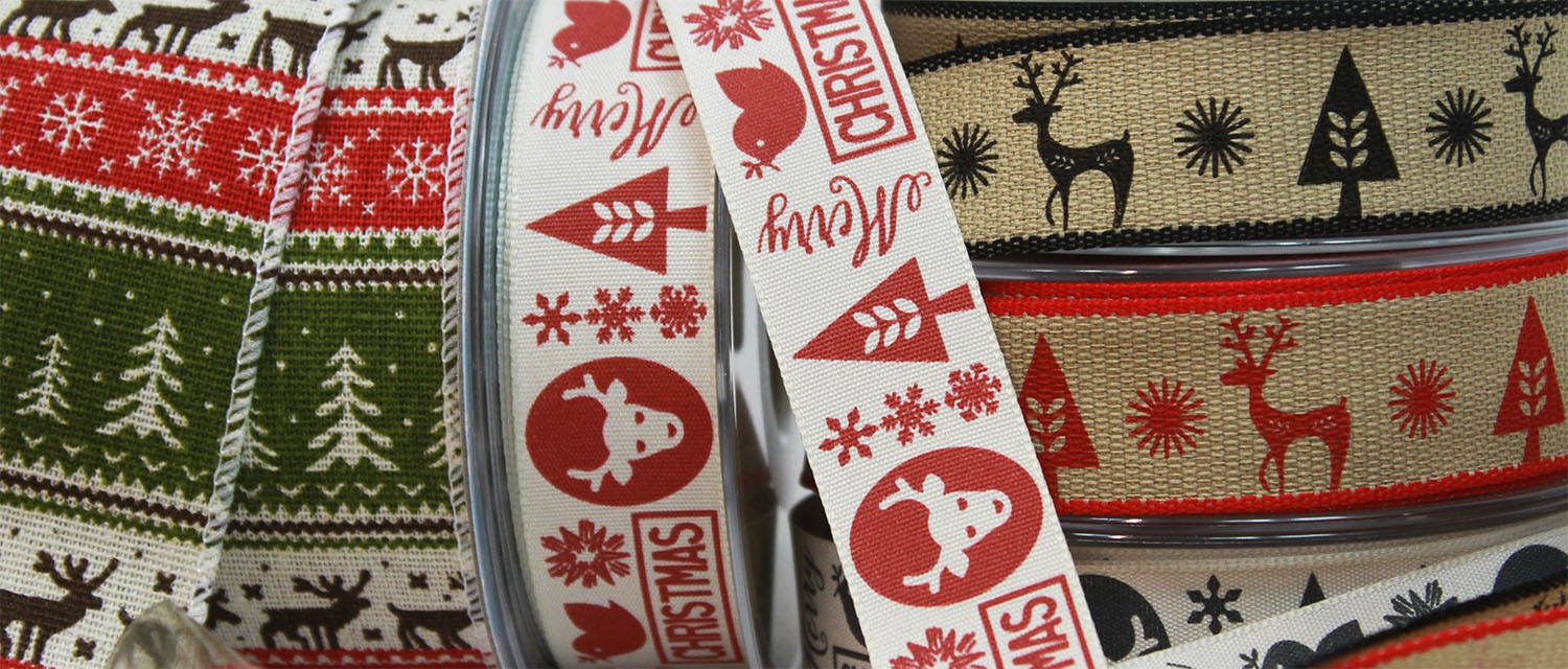 Nordic Style Christmas Ribbons