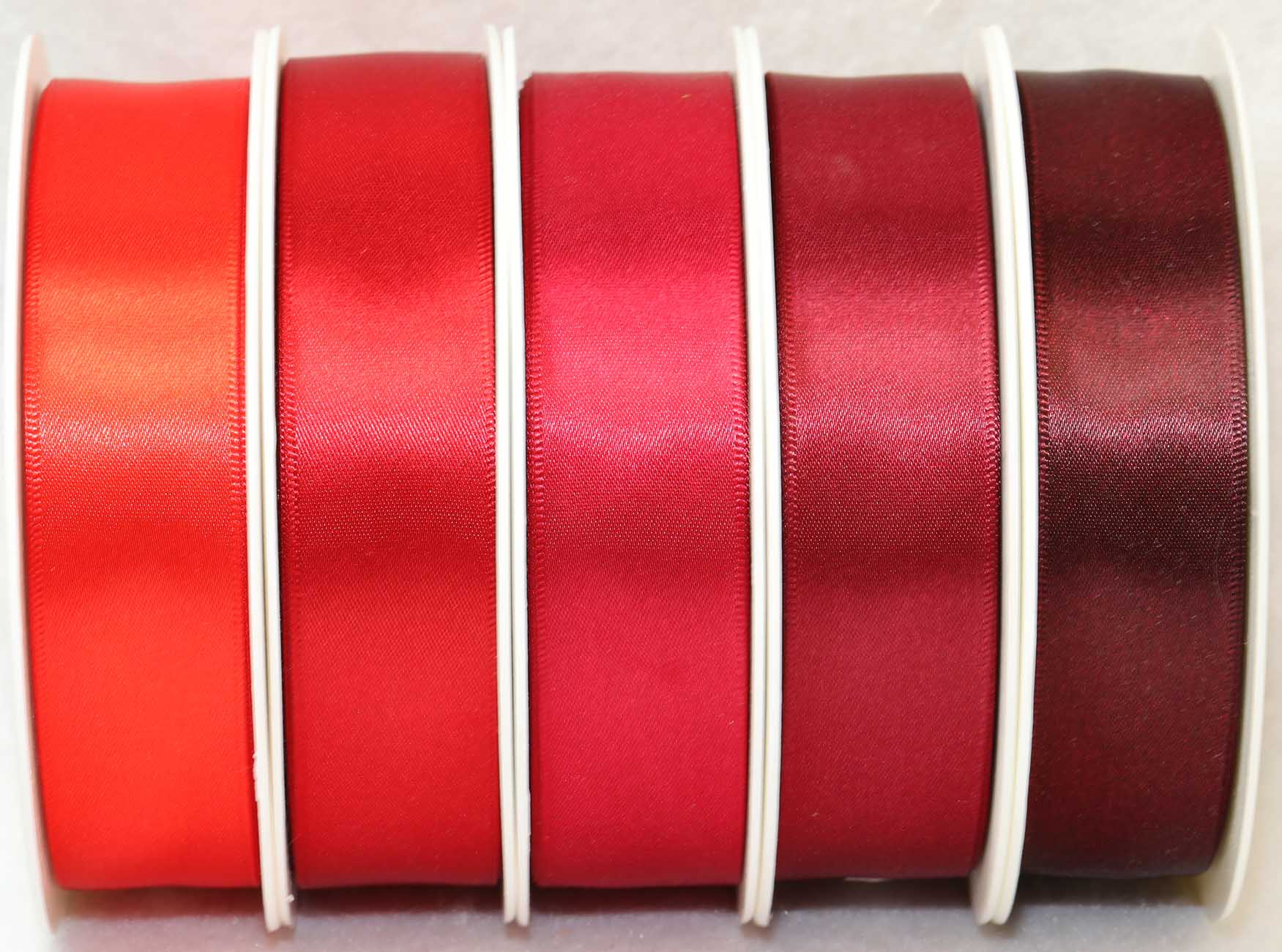 Various Colours 10m Reel GINGHAM Ribbon 15mm & 25mm widths 6mm 10mm 