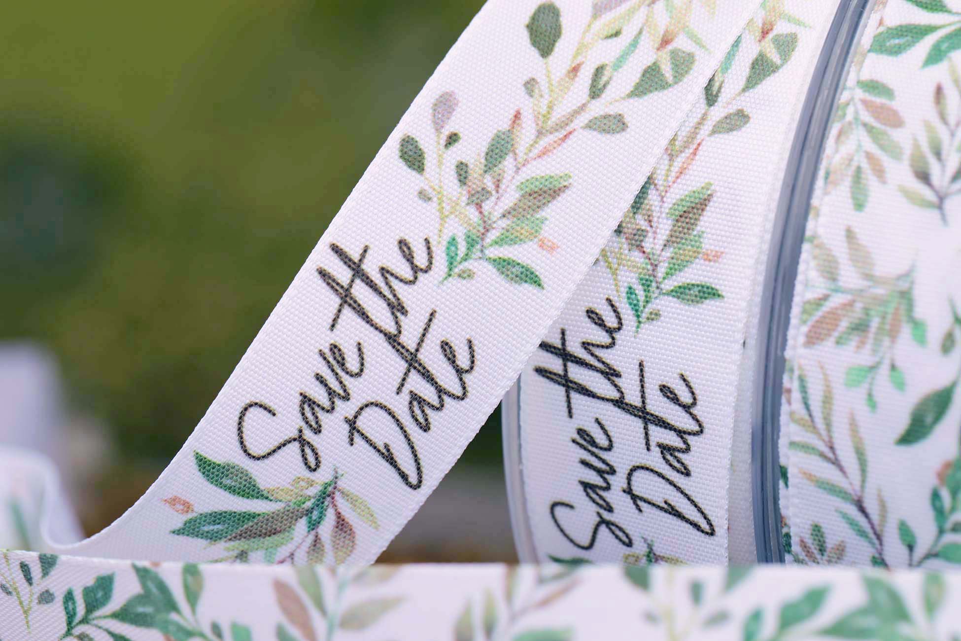 Save The Date Wedding Ribbon