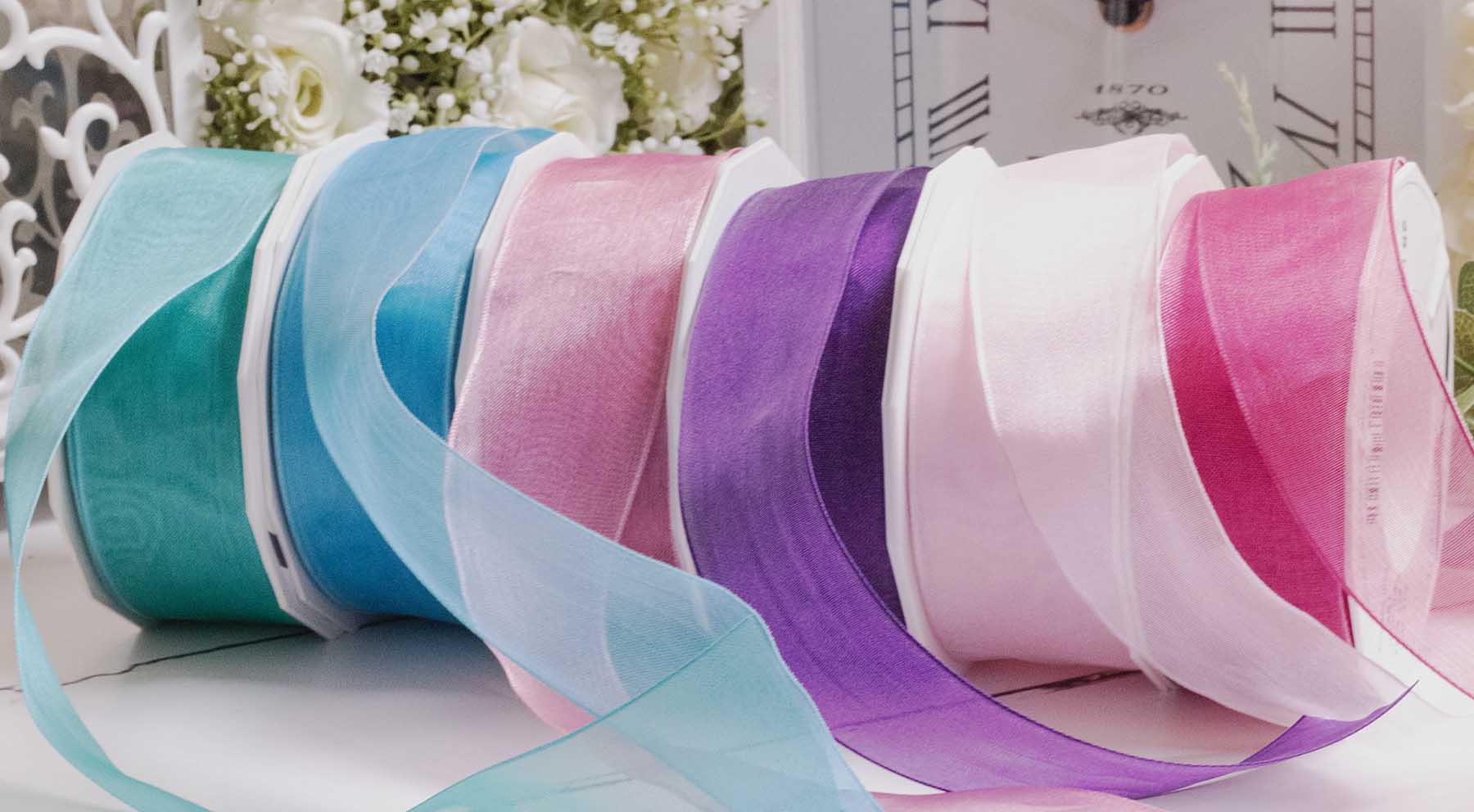 Wired Sheer Ribbon - 100% Recycled