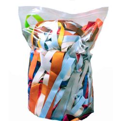 350grm of Mix Bag Of Grosgrain Waste Ribbon 
