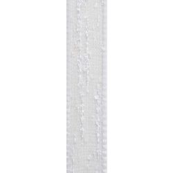 White 16mm soft textured mesh ribbon by Berisfords - flame