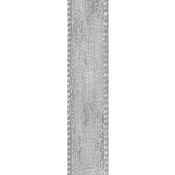 16mm Silver Soft Textured mesh Ribbon By Berisfords Ribbons - Flame