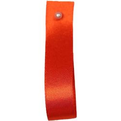 Double Satin Ribbon By Berisfords Ribbons: Flame (Col 677) - 3mm - 50mm widths