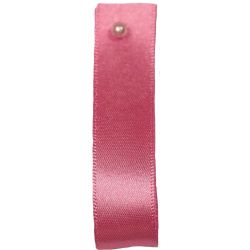 Double Satin Ribbon By Berisfords Ribbons: Hot Pink (Col 52) - 3mm - 70mm widths