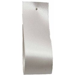 Shindo Double Satin Ribbon Pearl White (Col: 048) - 3mm - 38mm widths