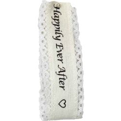 Happily Ever After Wedding Ribbon