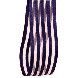 Navy Striped Ribbon