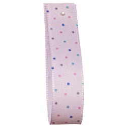 Baby Polka Dots in Pink 15mm x 25m