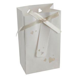 Wedding Favour Bag In Ivory x 5