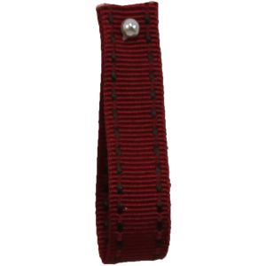 Stitched Grosgrain Ribbon By Shindo in Wine in 5mm-12mm-15mm