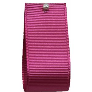 Grosgrain Ribbon By Shindo In 10mm, 15mm, 25mm Col: Hot Pink