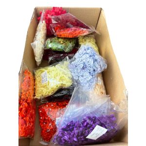 14 Packs Of Ribbon Bow & Rose Bows From Berisfords These All Hold 100 Bows In Each Pack