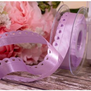 Helio Lace Heart Ribbons 22mm x 15m