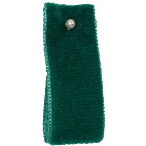 Velvet Ribbon By Berisfords Col: Emerald 9456 - available in 9mm - 50mm widths