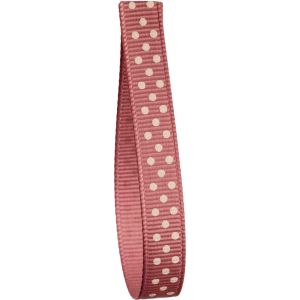 9mm Dusky Pink Grosgrain Ribbon