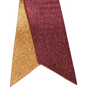 Purple and gold Jewel Christmas Ribbon By Berisfords Ribbons
