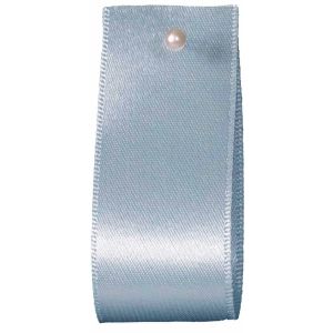 Double Satin Ribbon By Berisfords Ribbons: Saxe (Col 11) - 3mm - 50mm widths