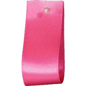 Double Satin Ribbon By Berisfords Ribbons: Sugar Pink (Col 16) - 3mm - 50mm widths