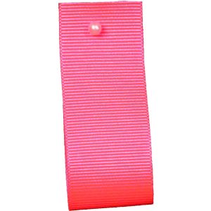 Grosgrain Ribbon Colour: FLUORESCENT PINK 6845 - widths 6mm -10mm-16mm-25mm-40mm 