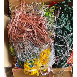 8kg box of ribbon lengths for crafting