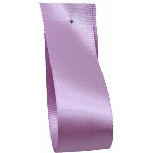 Shindo Double Satin Ribbon Mid Lilac (Col:124) - 3mm - 50mm widths