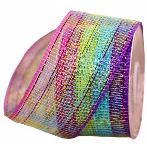 Colourful Deco mesh Ribbon