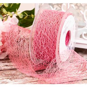 Dusky Pink Web ribbon 50mm x 20m