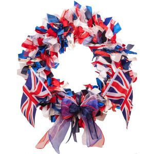 Jubilee Ribbon Wreath Kit Complete with flags and bow
