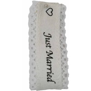 Just Married Wedding Ribbon