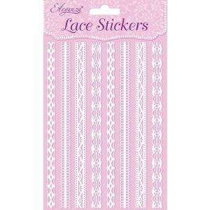 Eleganza Lace Stickers Selection C x 8 Strips 