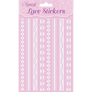 Eleganza Lace Stickers Selection D x 8 Strips 