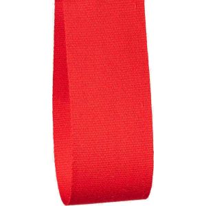 25mm x 15m Cotton Ribbon In Red